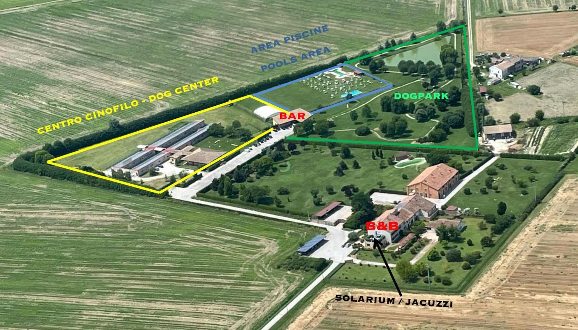 Agriturismo Delizia D'Este Francolino Buitenkant foto